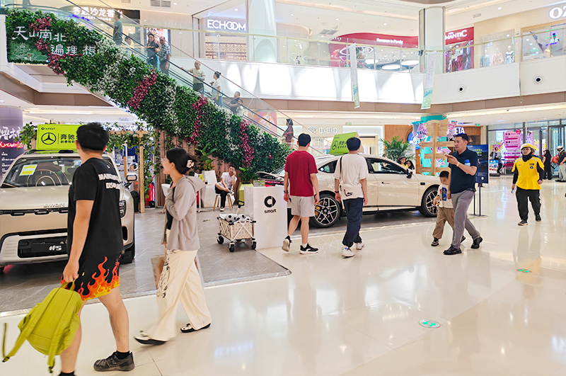 smart汽车  X  乌鲁木齐天山万科 